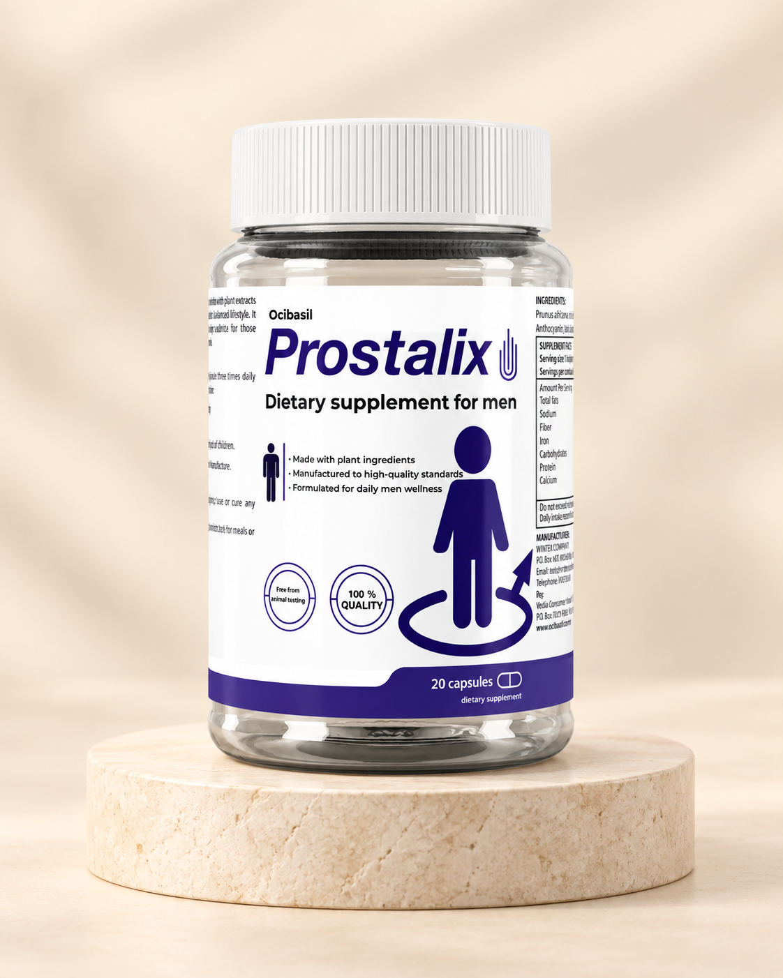 Prostalix product packaging